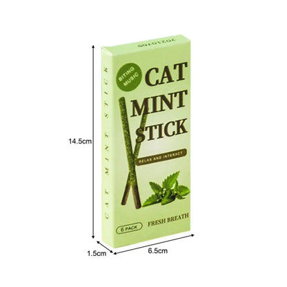 Sticks/box Cat Chews Products All Natural Catnip Sticks Wood Tengo Molar Sticks Teeth Cleaning Cat Sticks For Cats Of All Ages