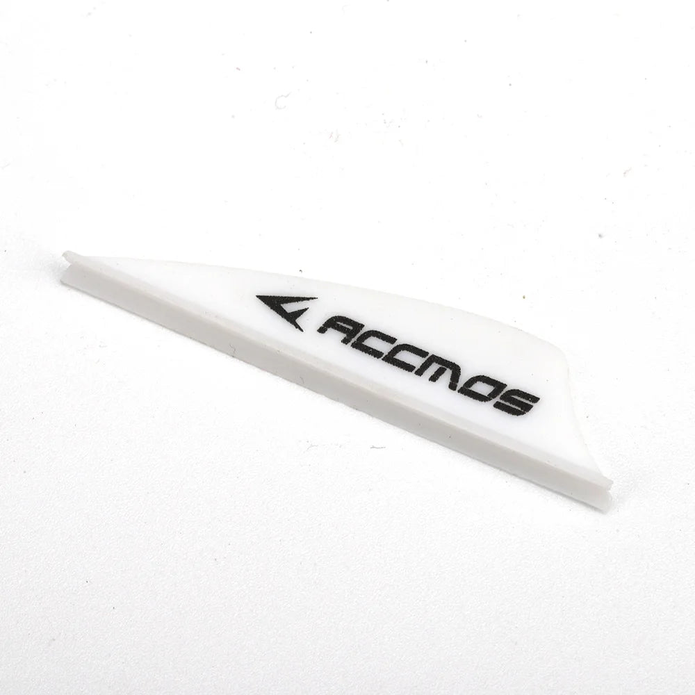 60pcs Archery 1.75'' Plastic Arrow Vanes Feather Accessories for Carbon Arrow Shaft Arrow DIY Shooting Hunting