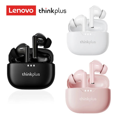 2026 Original Lenovo Earphone Wireless Bluetooth 5.3 Headphones HiFi Stereo Noise Reduction Sport Earbuds Touch Control New Gift