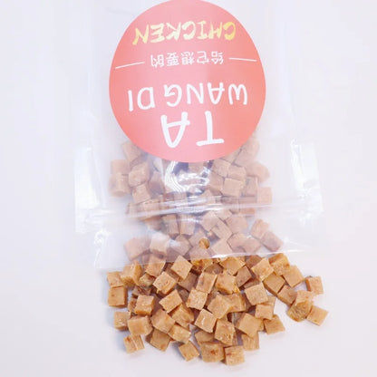 Pet Snacks  Dried Salmon Pellets Nutrious And Healthy Low Fat Low Salt Wholesale of Dogs Cats Pet Dry Food Pet Supplies 400g