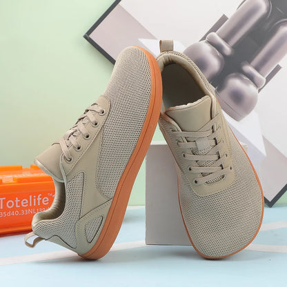 Men's Minimalist Barefoot Walking Breathable Shoes Wide Sports Shoes Simple Shoes Suitable For Gym Driving Office Leisure Sports