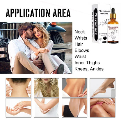 Pheromone perfume for men to attract women cologne fragrance roller ball romantic date flirting portable perfume