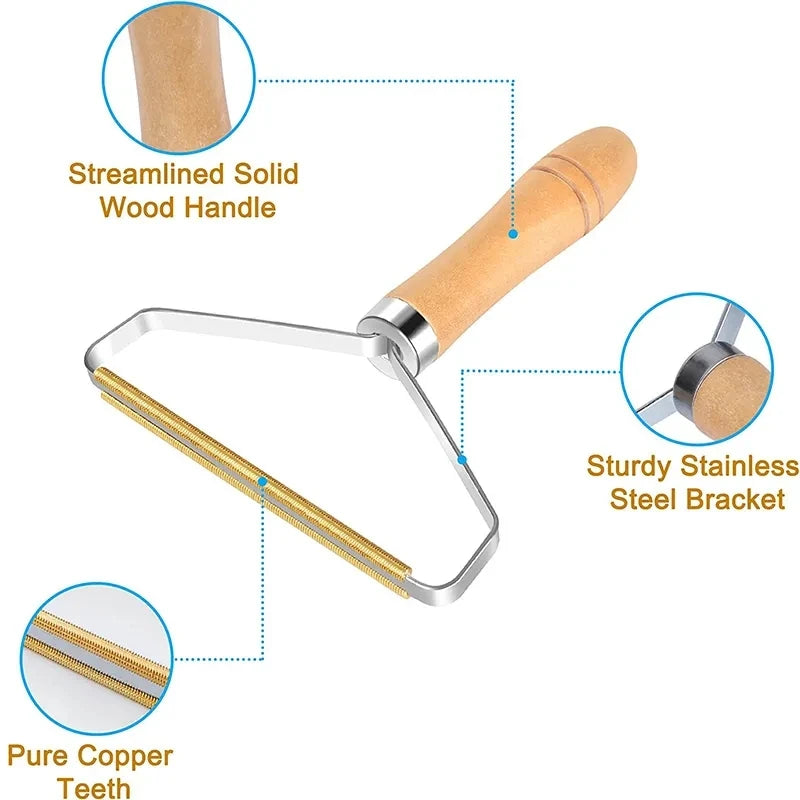 New Portable Pet Hair Remover Brush Manual Lint Roller Sweaters Sofa Clothes  For Animals Dogs Cats Scrapers Cleaning Tools