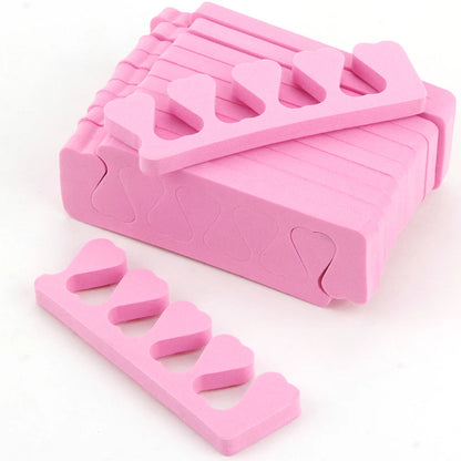10/20/50Pcs Toe Separator Foot Fingers Separators Spacer Pedicure Toes Spreaders Divider Soft Sponge Manicure Nails Art Tools