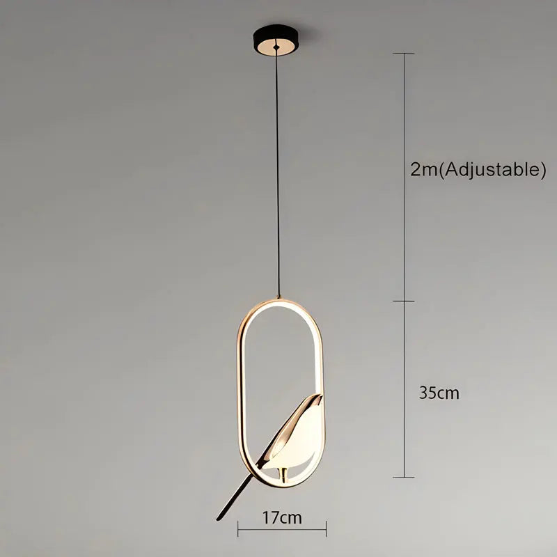 Transform your interior using Bird LED Cord Pendant Lamps. Nordic-inspired style brings a charming glow to any room.