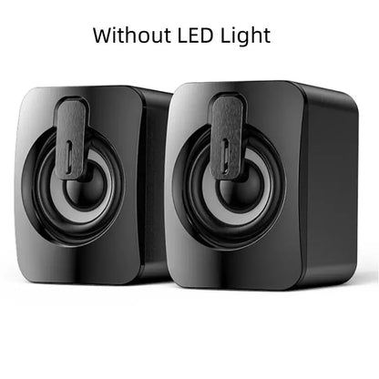 Try Wired HIFI Computer Speakers for clear stereo sound & enjoy USB connectivity with a built-in microphone for your desktop setup.