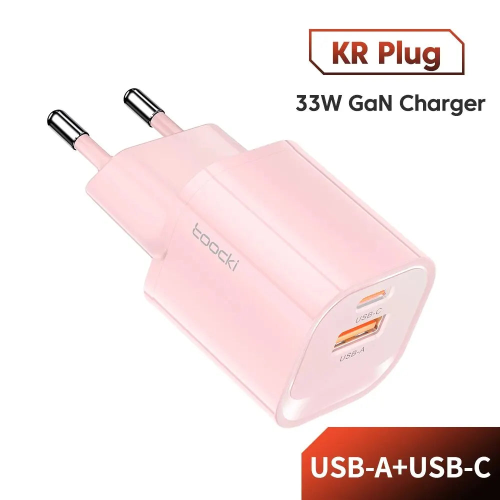 Power up fast using a Portable High Speed Charger built for USB PD devices, plus daily mobile charging needs at home or on the go.