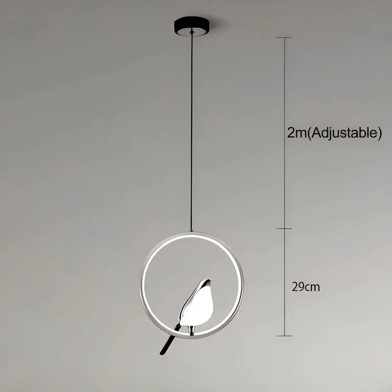 Transform your interior using Bird LED Cord Pendant Lamps. Nordic-inspired style brings a charming glow to any room.