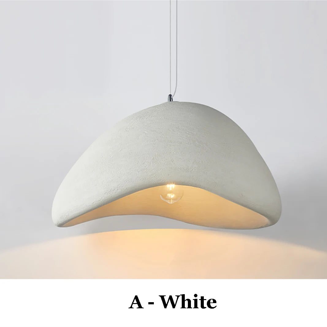 Bring a calm, modern look to your room with the Japanese Wabi Sabi Chandelier for a soft light suited to bedrooms & dining spaces.