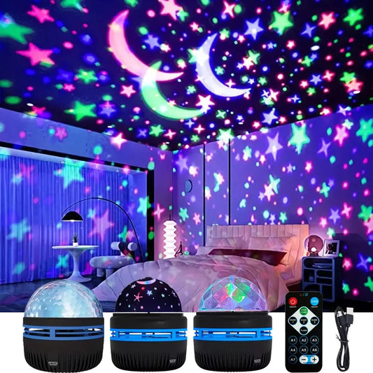 Buy a magical Starry Night Light Remote for galaxy star projections. Adjust brightness modes & timer settings for a soothing room glow.