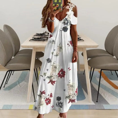 Discover elegant A-line maxi dresses with beautiful long lace designs & versatile styles perfect for parties & special events.