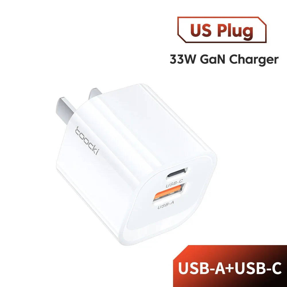 Power up fast using a Portable High Speed Charger built for USB PD devices, plus daily mobile charging needs at home or on the go.